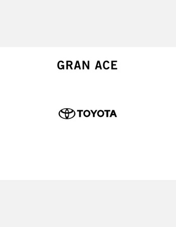 toyota gran ace 2019 2020 2021 owners manual in english